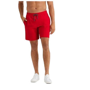 NWT Rhone Mens 8” Eco‎ Lounge Resort Performance Shorts Red Size 2XL
